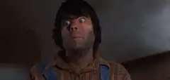Dustin Henderson shocked face reaction