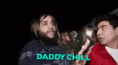 Daddy Chill hand gesture