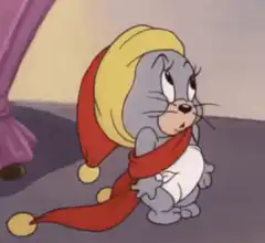 Baby Tom laughing hysterically
