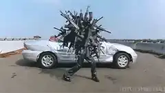 Terminator T-800 with gun wings