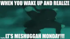 When you wake up and realize it's Meshuggah Monday