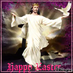 Jesus Happy Easter He's Alive