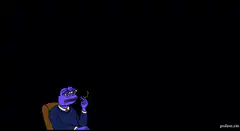 Pepe smoking with He Made You Know text