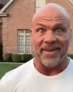 Stone Cold Steve Austin wide-eyed stare
