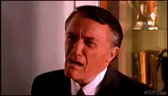 Bob Hoskins angry face