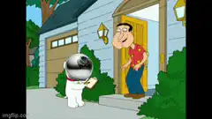 Brian the Dog Does a Backflip