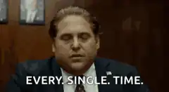 Jonah Hill Every Single Time