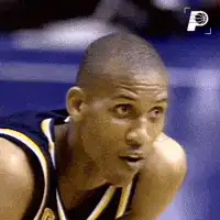 Reggie Miller hand gesture celebration
