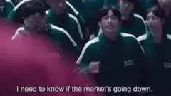 Squid Game player asks about market