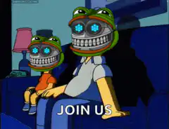 Frog Simpson and Bart Join Us