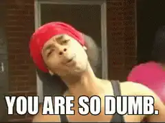You Are So Dumb Meme