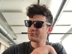 man in sunglasses looking cool