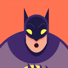 Batman shrugs and looks confused