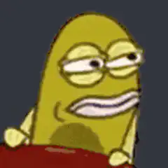 SpongeBob background character looking around