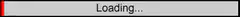 Red loading bar animation
