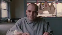 Tom Hanks eating a fry