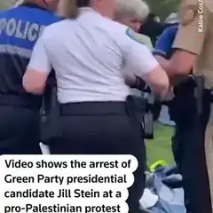 Jill Stein arrested at protest