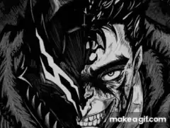 Guts Berserk manga panels