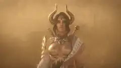 She-Ra stands in the desert