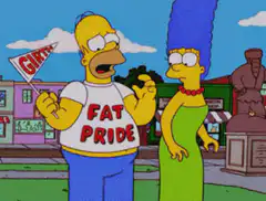 Homer Simpson Fat Pride Shirt