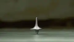 spinning metal top