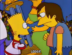 Bart Simpson Loser