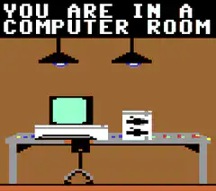 You Are In A Computer Room Pixel Art