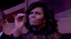 Michelle Obama skeptical look