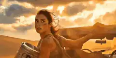 Woman with Bitcoin can in desert explosion