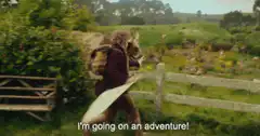 Bilbo Baggins goes on an adventure