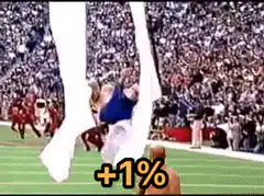 Jerry Rice rips jersey off cheerleader
