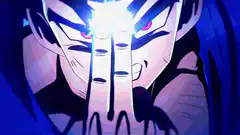 Goku charges Kamehameha