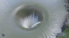 Lake Berryessa Spillway Spill