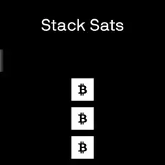 Stack Sats Bitcoin Animation