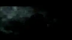 Morpheus levitating in lightning storm