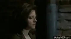 Clarice Starling in prison cell