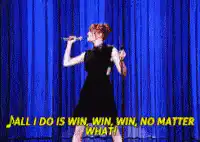 Taylor Swift singing all I do is win