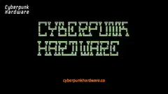Cyberpunk Hardware title card animation