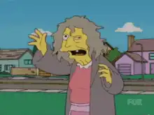 Agnes Skinner screaming
