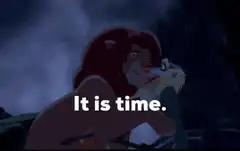 Scar and Shenzi It is time