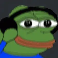 Pepe the Frog spinning and blurring