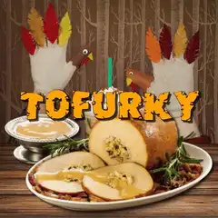 Tofurky Thanksgiving with hand puppets