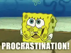 SpongeBob Procrastination