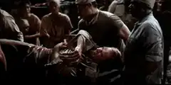 Soldier's arm pulled off