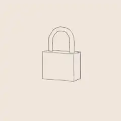 Sketch padlock opens into a book