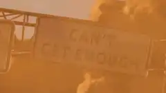 Can't Get Enough Road Sign