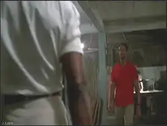Rocky vs Apollo Creed arm wrestle