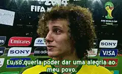 David Luiz crying emotional interview