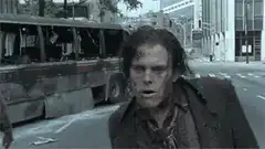 Zombie walking towards camera