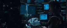 The Matrix gun selection scene